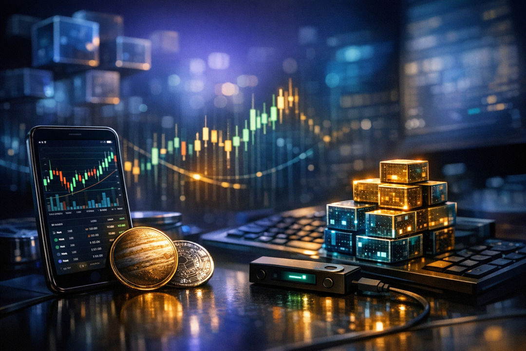 Trader dashboard showing Jupiter-based volume strategy metrics on Solana