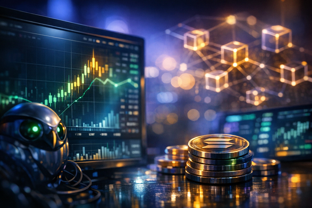 Birdeye trending dashboard concept for a Solana token with volume, liquidity, and traders