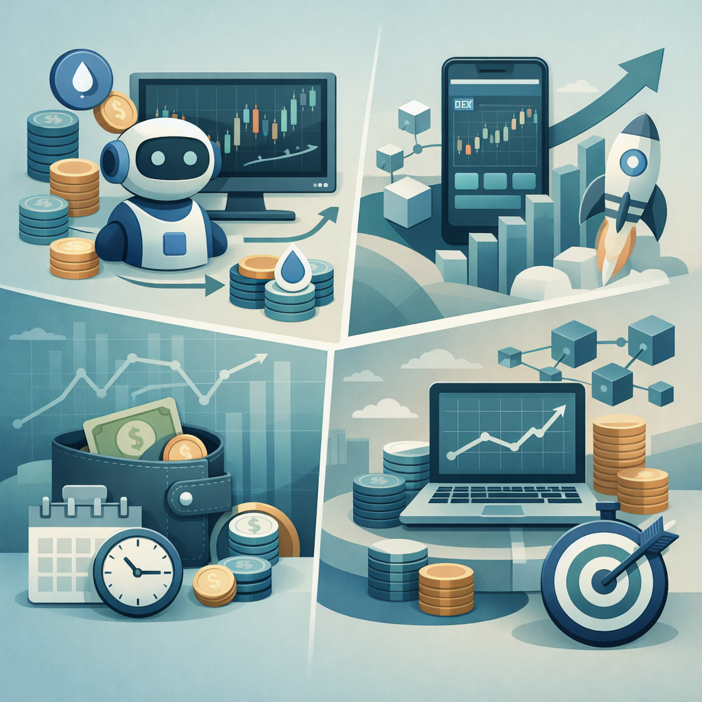 Base chain volume bot strategy diagram for Aerodrome trending and healthy liquidity - The Aerodrome Playbook: Liquidity, Pacing, and Patterns