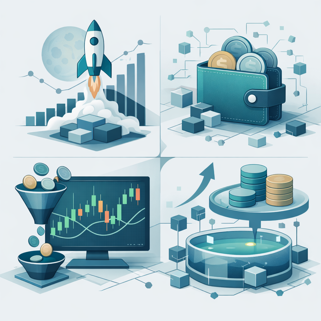 Moonshot Solana token launch chart with volume pacing strategy - The “human-looking” volume pattern that wins early