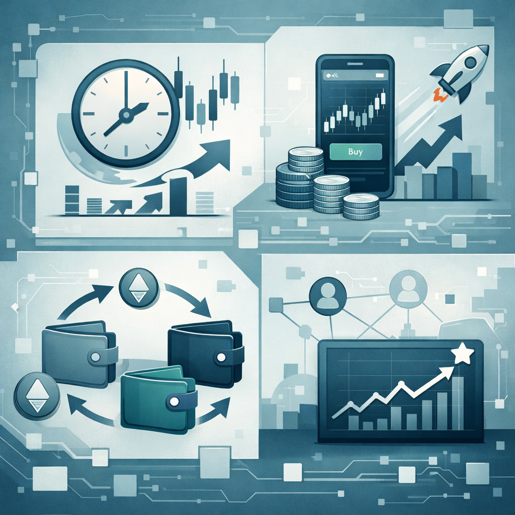 Trader analyzing PumpSwap token chart and volume growth on Solana - PumpFun vs PumpSwap vs Raydium: where volume matters most